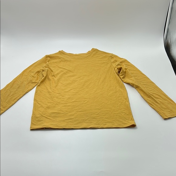 Cat & Jack Mustard Long Sleeve Tee - Picture 8 of 12